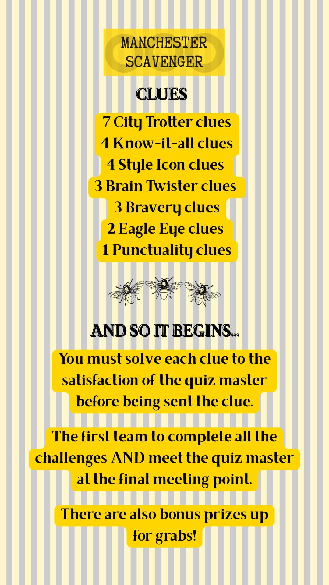 Manchester Scavenger Rules Page 2